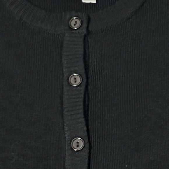 LIKE NEW! women's Madden Girl Black Knit Sweater Vest - MEDIUM - Picture 3 of 7